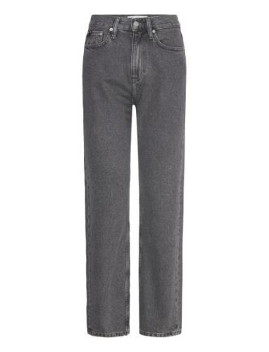 High Rise Straight Calvin Klein Jeans Grey