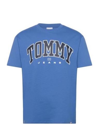 Tjm Reg Arch Varsity Tee Ext Tommy Jeans Blue