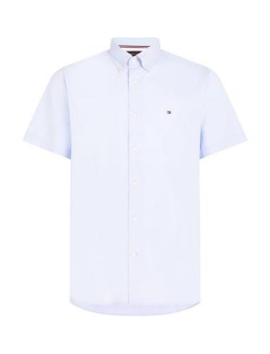 Flex Poplin Rf Shirt S/S Tommy Hilfiger Blue