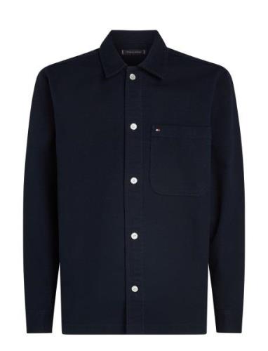 Twill Shirt Jacket Tommy Hilfiger Navy