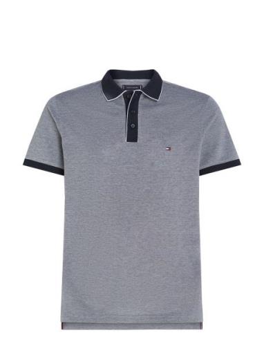 Cotton Modal Reg Polo Tommy Hilfiger Blue