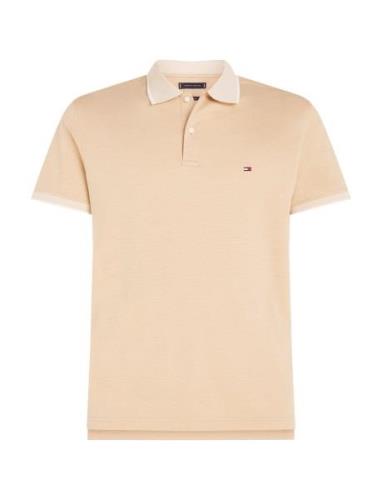 Two T Interlock Reg Polo Tommy Hilfiger Beige