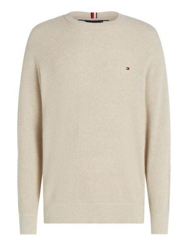 Refined Structure Crew Nk Tommy Hilfiger Beige