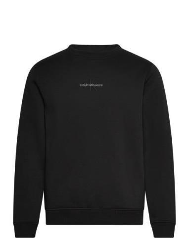 Monologo Crew Neck Calvin Klein Jeans Black