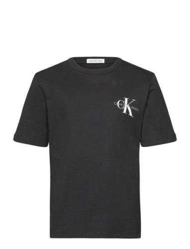 Chest Monogram T-Shirt Calvin Klein Black