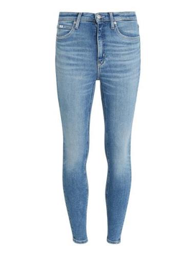 High Rise Super Skinny Ankle Calvin Klein Jeans Blue