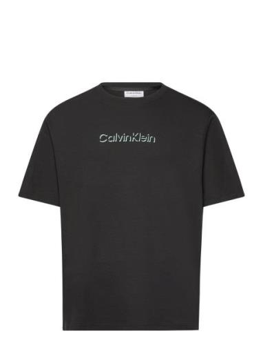 Shadow Embossed Logo T-Shirt Calvin Klein Black