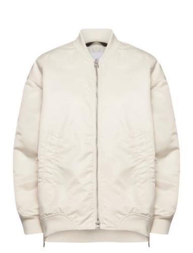 Satin Bomber Calvin Klein Jeans Cream