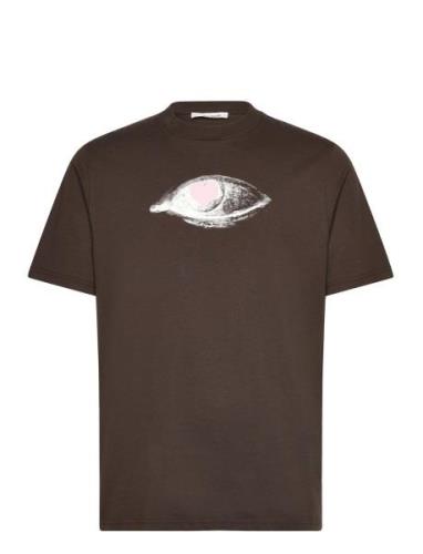 Bobby Eye Heart T-Shirt Gots Wood Wood Brown