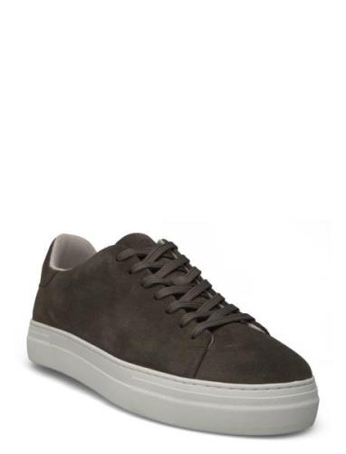 Slhdavid Chunky Suede Sneaker Noos Selected Homme Green