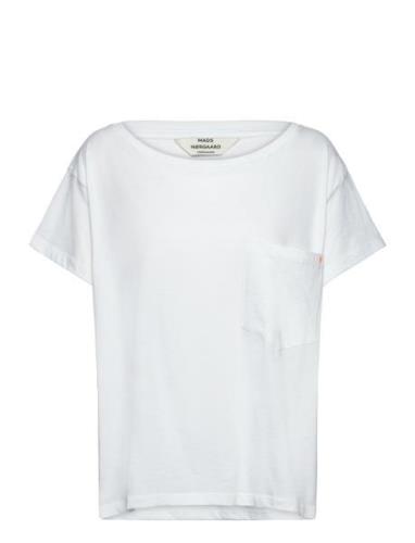 Organic Jersey Torva Tee Mads Nørgaard White