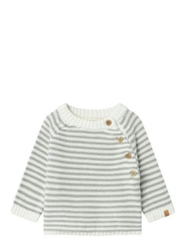 Nbmkadin Ls Wrap Knit Lil Lil'Atelier Patterned