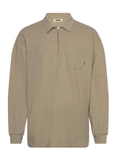 Wbdom Terry Polo Woodbird Beige