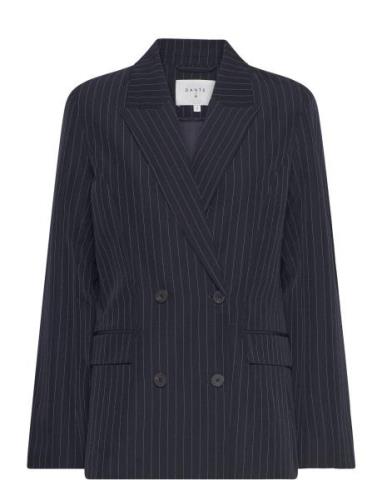 D6Neige Pinstripe Blazer Dante6 Navy