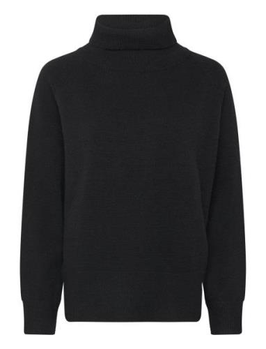 Sweater With High Neck - Comfy Knit Coster Copenhagen Black