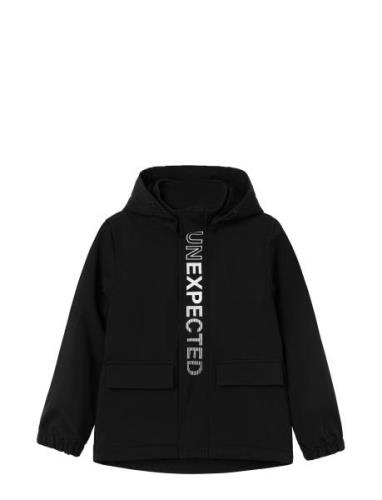 Nkmalfa08 Softshell Jacket Text Fo Name It Black