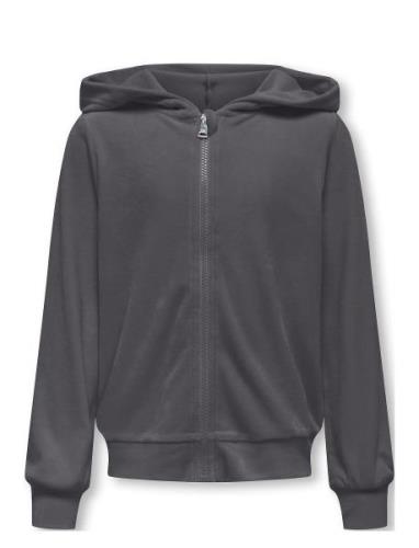 Kogrebel L/S Zip Hood Swt Kids Only Grey