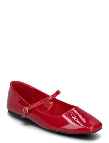 Onlakira-3 Pu Mary Jane Ballerina ONLY Red