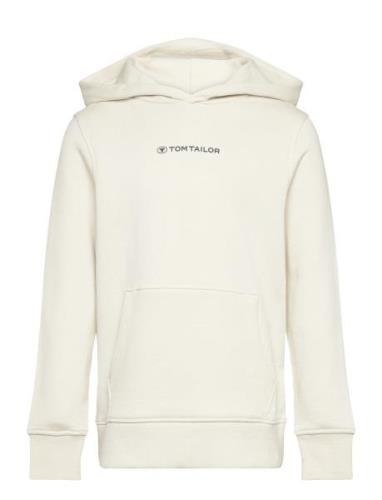 Printed Hoody Tom Tailor Cream