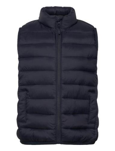 Quilted Gilet Mango Navy