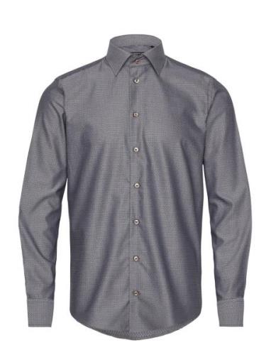 Weaved Pattern Bosweel Shirts Est. 1937 Grey