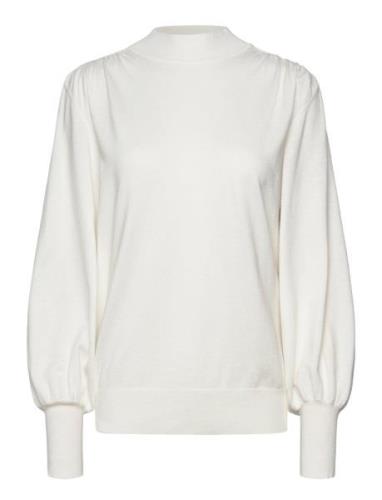 Msilma Mock Neck Pullover Minus Cream