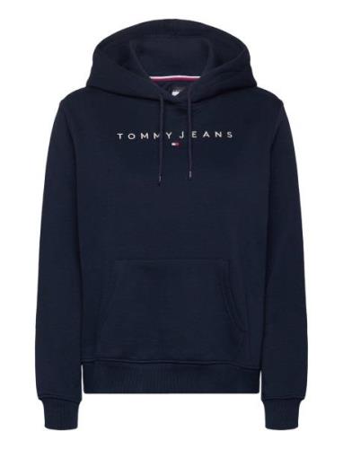 Tjw Reg Linear Hoodie Tommy Jeans Navy