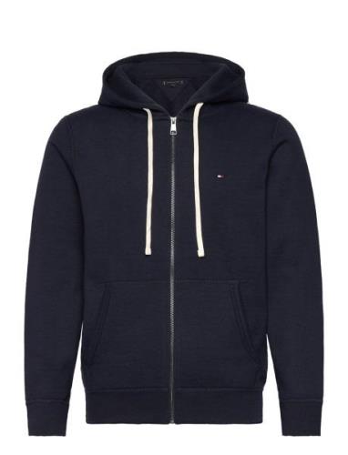 Essential Fleece Zip Through Tommy Hilfiger Navy