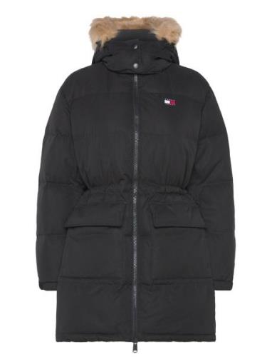 Tjw Midi Alaska Faux Fur Tommy Jeans Black