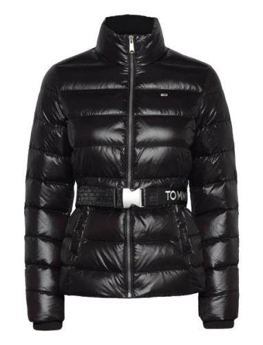 Tjw Branded Belt Down Jacket Tommy Jeans Black