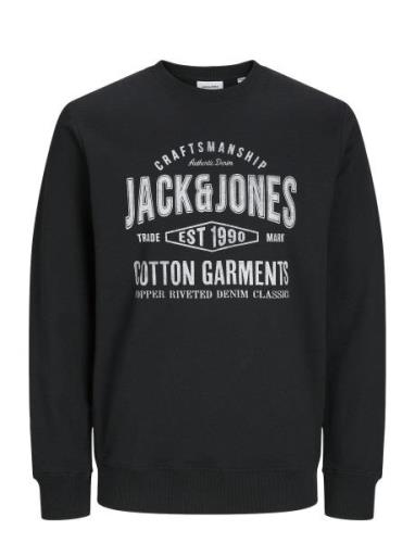 Jjjeans Sweat O-Neck Jack & J S Black