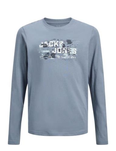 Jcooutdoor Logo Tee Aw24 Ls Crew N Mni Jack & J S Blue