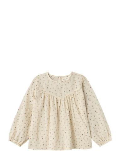 Nmfnoanna Ls Loose Shirt Lil Lil'Atelier Cream