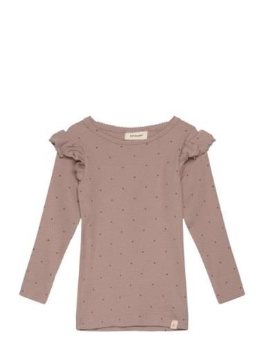 Nmfgago Kuo Ls Slim Top Lil Lil'Atelier Beige