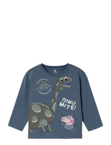 Nmmabrum Peppapig Ls Nreg Top Cplg Name It Navy