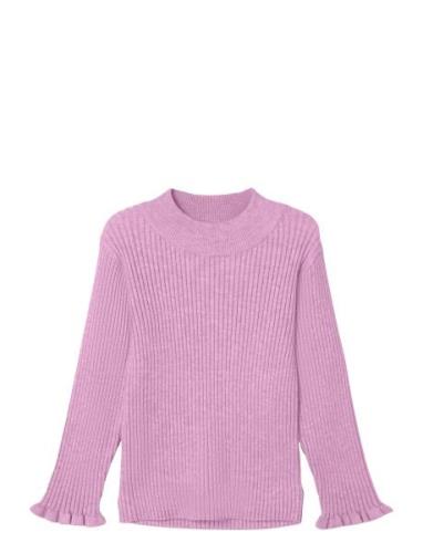 Nmfvianna Ls Slim Knit Name It Pink