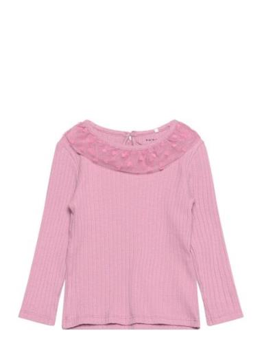 Nmfnajas Xsl Ls Top Name It Pink