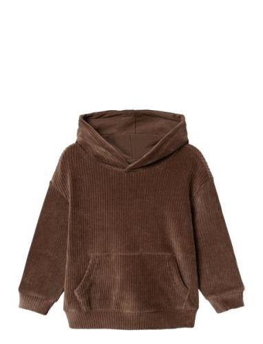 Nmmnelur Rlx Sweat Wh Name It Brown