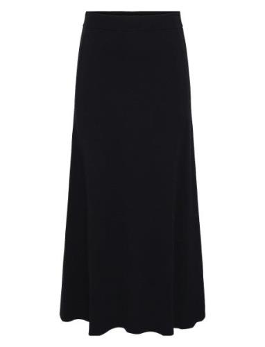 Yasfonny Hw Ankle Knit Skirt S. Noos YAS Black