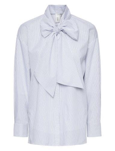 Yasloma Ls Stripe Shirt S. YAS White