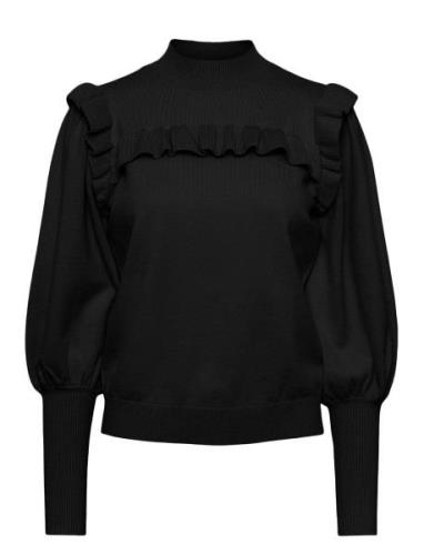 Yasjum Ls Knit Pullover S. Noos YAS Black