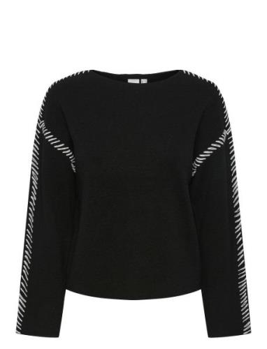 Yasstitcha Ls Knit Pullover S. Noos YAS Black