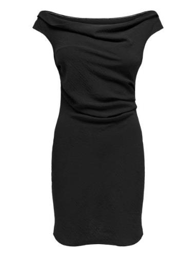 Onlmette Offsholder Dress Wvn ONLY Black