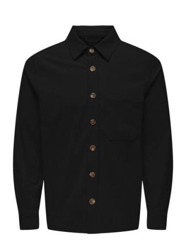 Onstile Corduroy 0111 Shirt ONLY & SONS Black