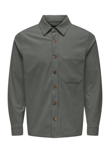 Onstile Corduroy 0111 Shirt ONLY & SONS Grey