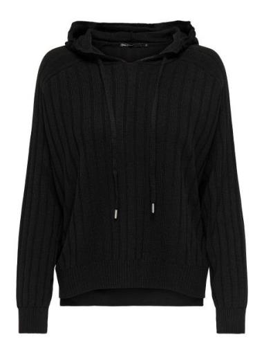 Onlnew Tessa Ls Hood Detail Pul Noos Knt ONLY Black