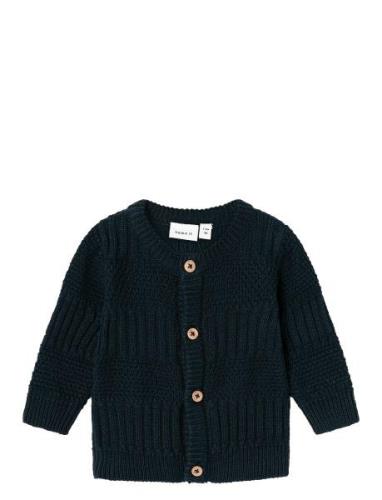 Nbmnabel Ls Knit Card Name It Navy