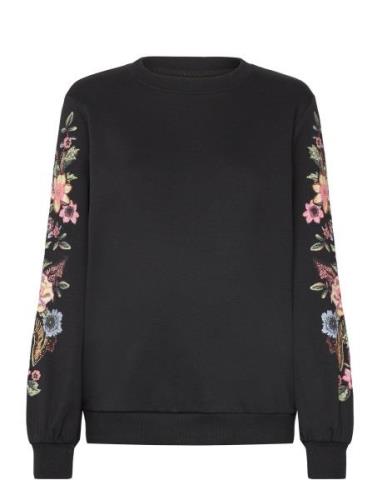 Olmconny Life L/S O-Neck Swt Only Maternity Black