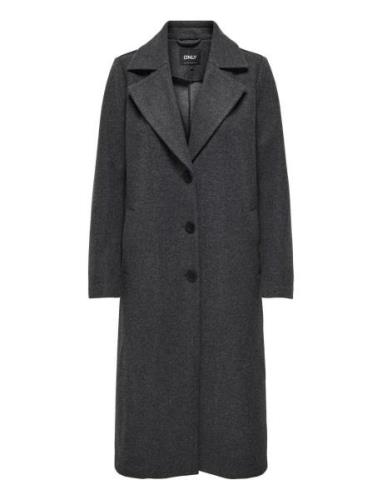 Onlemma Life Reg. Long Coat Otw ONLY Grey