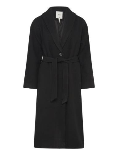 Objpisa Long Coat Noos Object Black